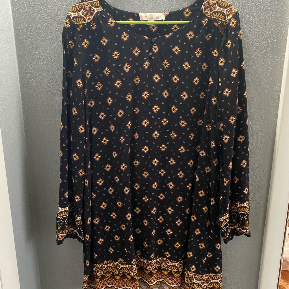 Hippie Rose Flowy Dress